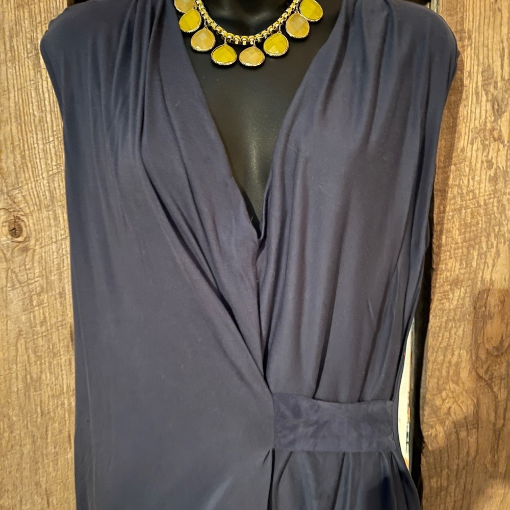 EUC blue gray dress by HD in Paris at Anthropologie - Picture 4 of 5